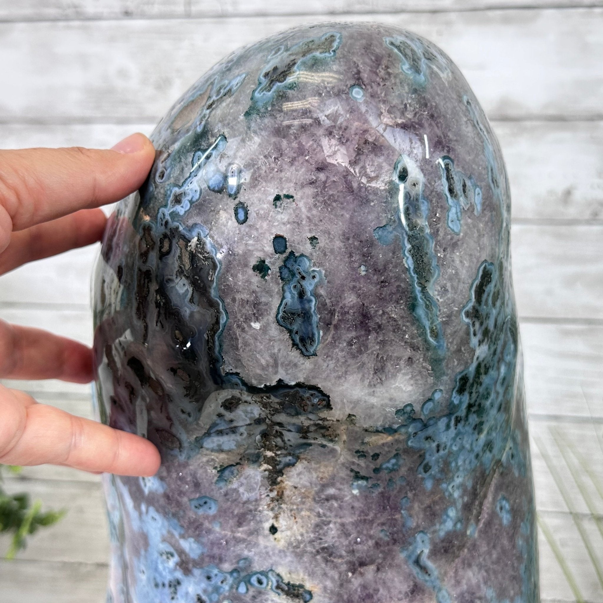 Extra Quality Polished Brazilian Amethyst Cathedral, 83.8 lbs & 23" tall Model #5602-0008 by Brazil Gems - Brazil GemsBrazil GemsExtra Quality Polished Brazilian Amethyst Cathedral, 83.8 lbs & 23" tall Model #5602-0008 by Brazil GemsPolished Cathedrals5602-0008