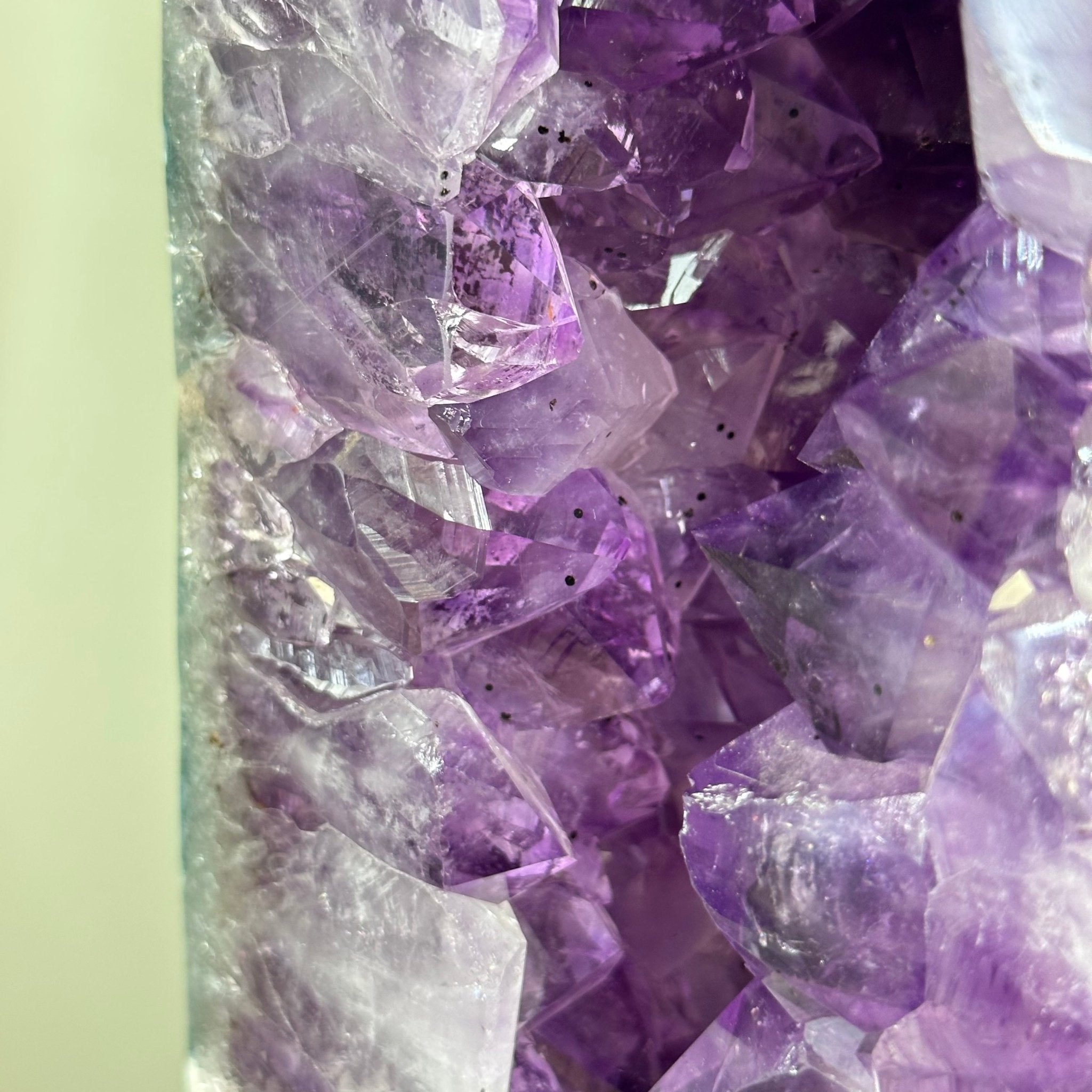 Extra Quality Polished Brazilian Amethyst Cathedral, 83.8 lbs & 23" tall Model #5602-0008 by Brazil Gems - Brazil GemsBrazil GemsExtra Quality Polished Brazilian Amethyst Cathedral, 83.8 lbs & 23" tall Model #5602-0008 by Brazil GemsPolished Cathedrals5602-0008