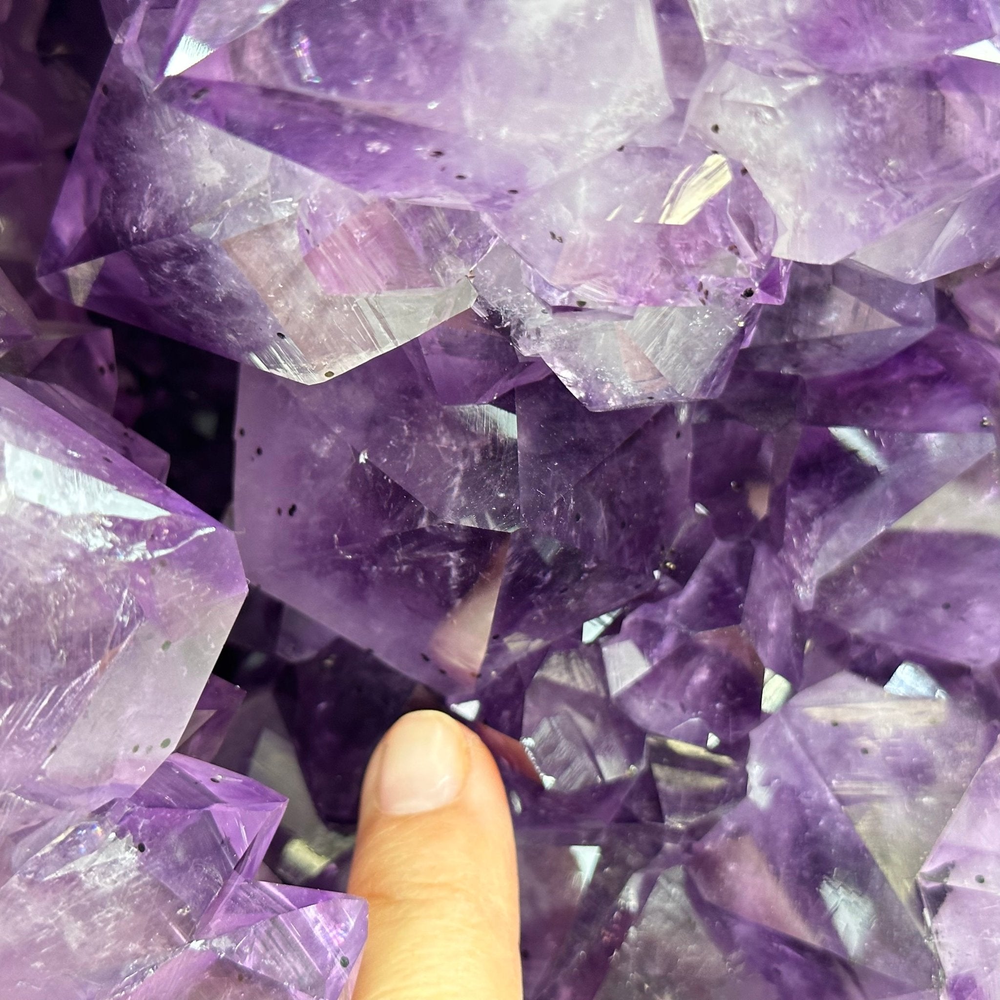 Extra Quality Polished Brazilian Amethyst Cathedral, 83.8 lbs & 23" tall Model #5602-0008 by Brazil Gems - Brazil GemsBrazil GemsExtra Quality Polished Brazilian Amethyst Cathedral, 83.8 lbs & 23" tall Model #5602-0008 by Brazil GemsPolished Cathedrals5602-0008