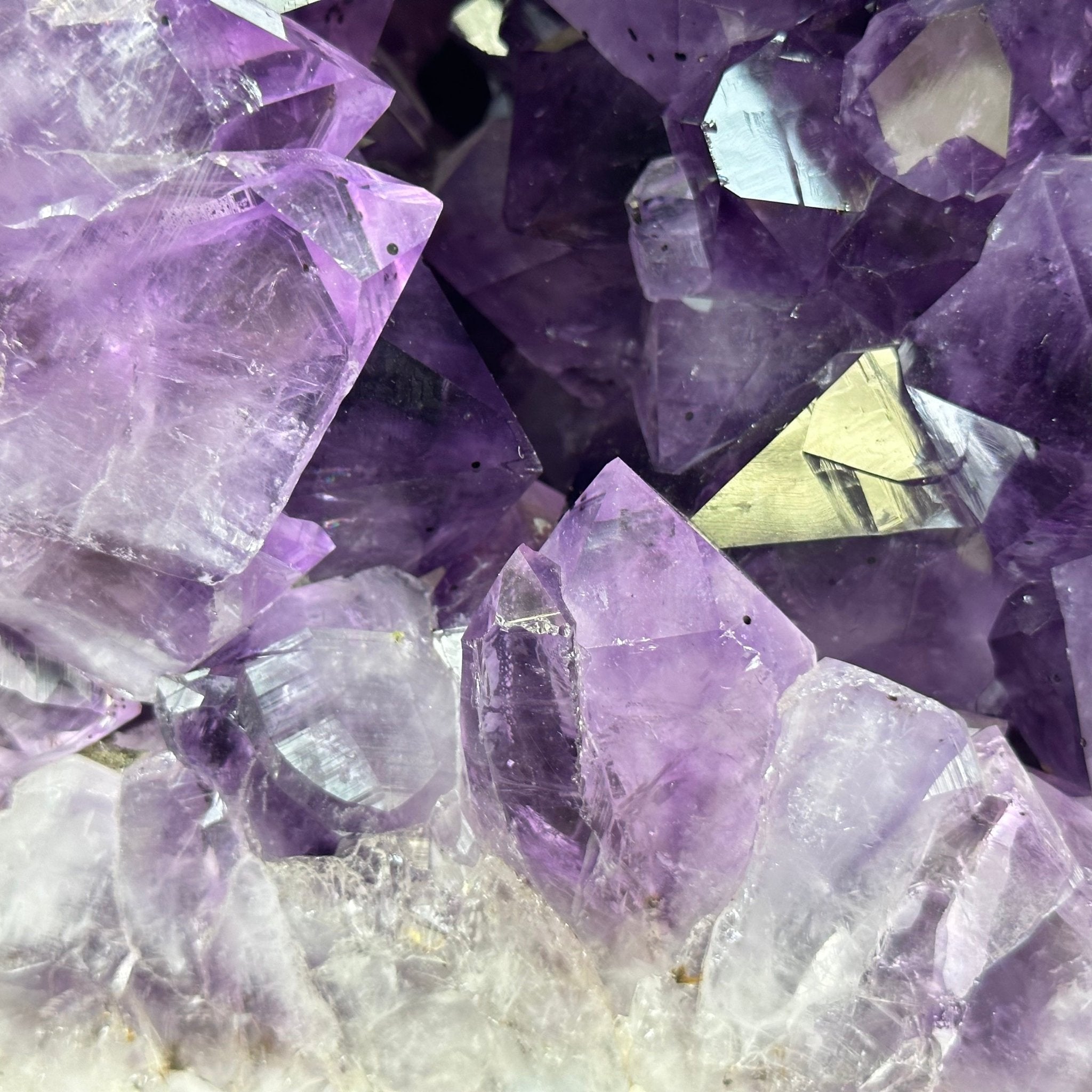 Extra Quality Polished Brazilian Amethyst Cathedral, 83.8 lbs & 23" tall Model #5602-0008 by Brazil Gems - Brazil GemsBrazil GemsExtra Quality Polished Brazilian Amethyst Cathedral, 83.8 lbs & 23" tall Model #5602-0008 by Brazil GemsPolished Cathedrals5602-0008