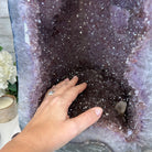 Extra Quality Polished Brazilian Amethyst Cathedral, 84.8 lbs & 26.2" tall Model #5602-0164 by Brazil Gems - Brazil GemsBrazil GemsExtra Quality Polished Brazilian Amethyst Cathedral, 84.8 lbs & 26.2" tall Model #5602-0164 by Brazil GemsPolished Cathedrals5602-0164