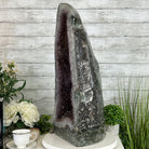 Extra Quality Polished Brazilian Amethyst Cathedral, 84.8 lbs & 26.2" tall Model #5602-0164 by Brazil Gems - Brazil GemsBrazil GemsExtra Quality Polished Brazilian Amethyst Cathedral, 84.8 lbs & 26.2" tall Model #5602-0164 by Brazil GemsPolished Cathedrals5602-0164