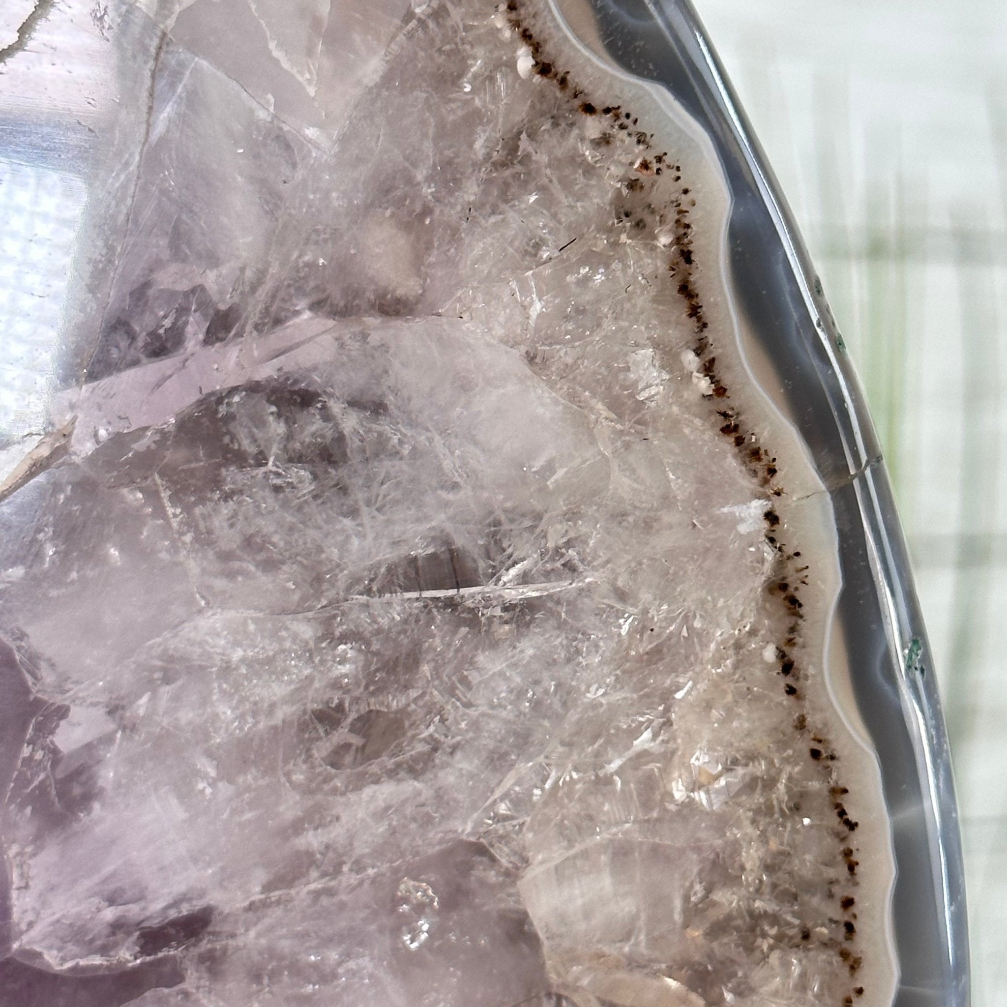 Extra Quality Polished Brazilian Amethyst Cathedral, 85.7 lbs & 13.9" tall Model #5602-0018 by Brazil Gems - Brazil GemsBrazil GemsExtra Quality Polished Brazilian Amethyst Cathedral, 85.7 lbs & 13.9" tall Model #5602-0018 by Brazil GemsPolished Cathedrals5602-0018