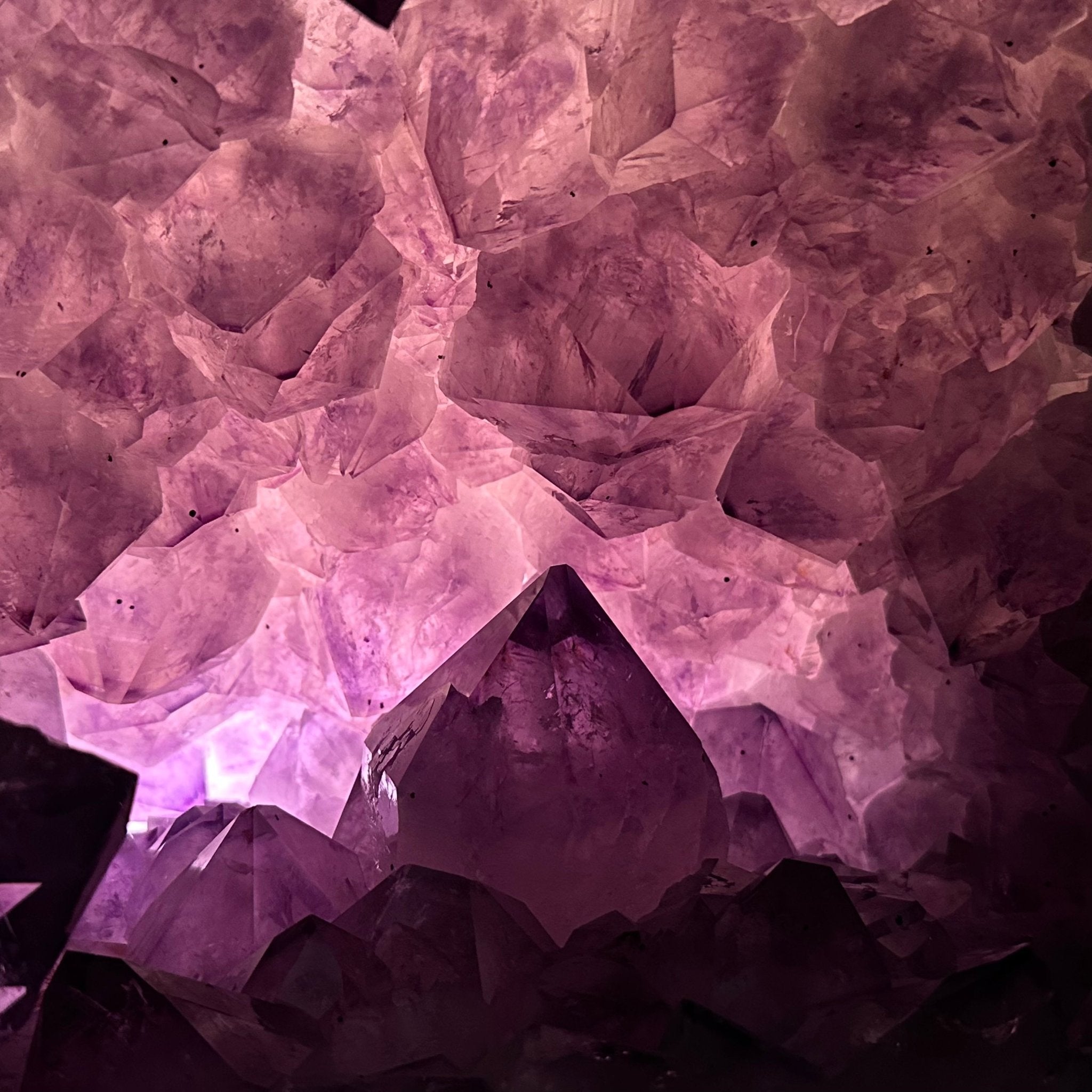 Extra Quality Polished Brazilian Amethyst Cathedral, 85.7 lbs & 13.9" tall Model #5602-0018 by Brazil Gems - Brazil GemsBrazil GemsExtra Quality Polished Brazilian Amethyst Cathedral, 85.7 lbs & 13.9" tall Model #5602-0018 by Brazil GemsPolished Cathedrals5602-0018