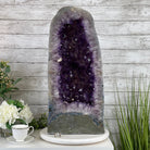 Extra Quality Polished Brazilian Amethyst Cathedral, 93.4 lbs & 26.75" tall Model #5602-0138 by Brazil Gems - Brazil GemsBrazil GemsExtra Quality Polished Brazilian Amethyst Cathedral, 93.4 lbs & 26.75" tall Model #5602-0138 by Brazil GemsPolished Cathedrals5602-0138