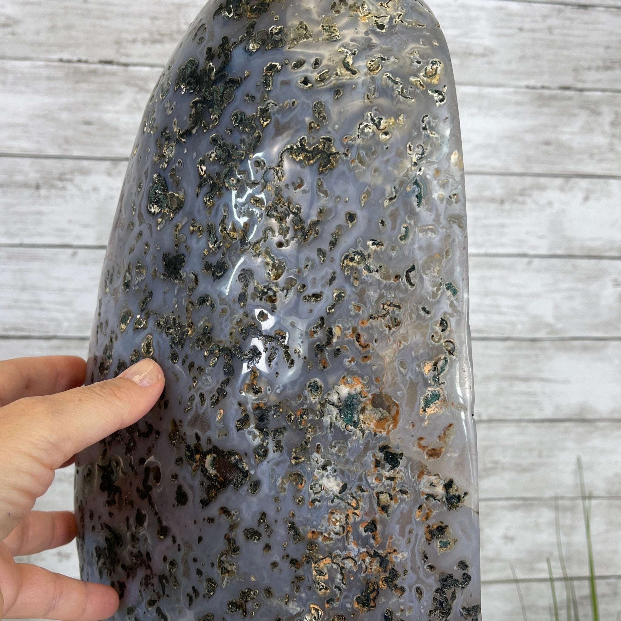 Extra Quality Polished Brazilian Amethyst Cathedral, 93.4 lbs & 26.75" tall Model #5602-0138 by Brazil Gems - Brazil GemsBrazil GemsExtra Quality Polished Brazilian Amethyst Cathedral, 93.4 lbs & 26.75" tall Model #5602-0138 by Brazil GemsPolished Cathedrals5602-0138