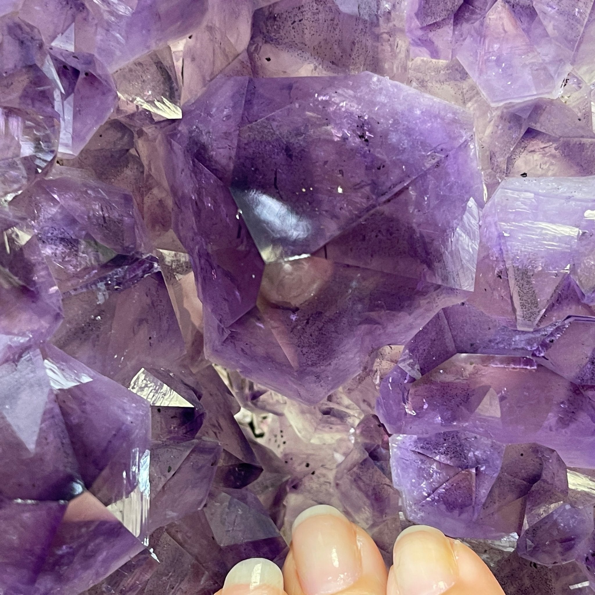 Extra Quality Polished Brazilian Amethyst Cathedral, 93.4 lbs & 26.75" tall Model #5602-0138 by Brazil Gems - Brazil GemsBrazil GemsExtra Quality Polished Brazilian Amethyst Cathedral, 93.4 lbs & 26.75" tall Model #5602-0138 by Brazil GemsPolished Cathedrals5602-0138