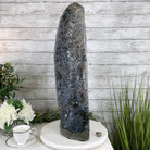Extra Quality Polished Brazilian Amethyst Cathedral, 93.4 lbs & 26.75" tall Model #5602-0138 by Brazil Gems - Brazil GemsBrazil GemsExtra Quality Polished Brazilian Amethyst Cathedral, 93.4 lbs & 26.75" tall Model #5602-0138 by Brazil GemsPolished Cathedrals5602-0138