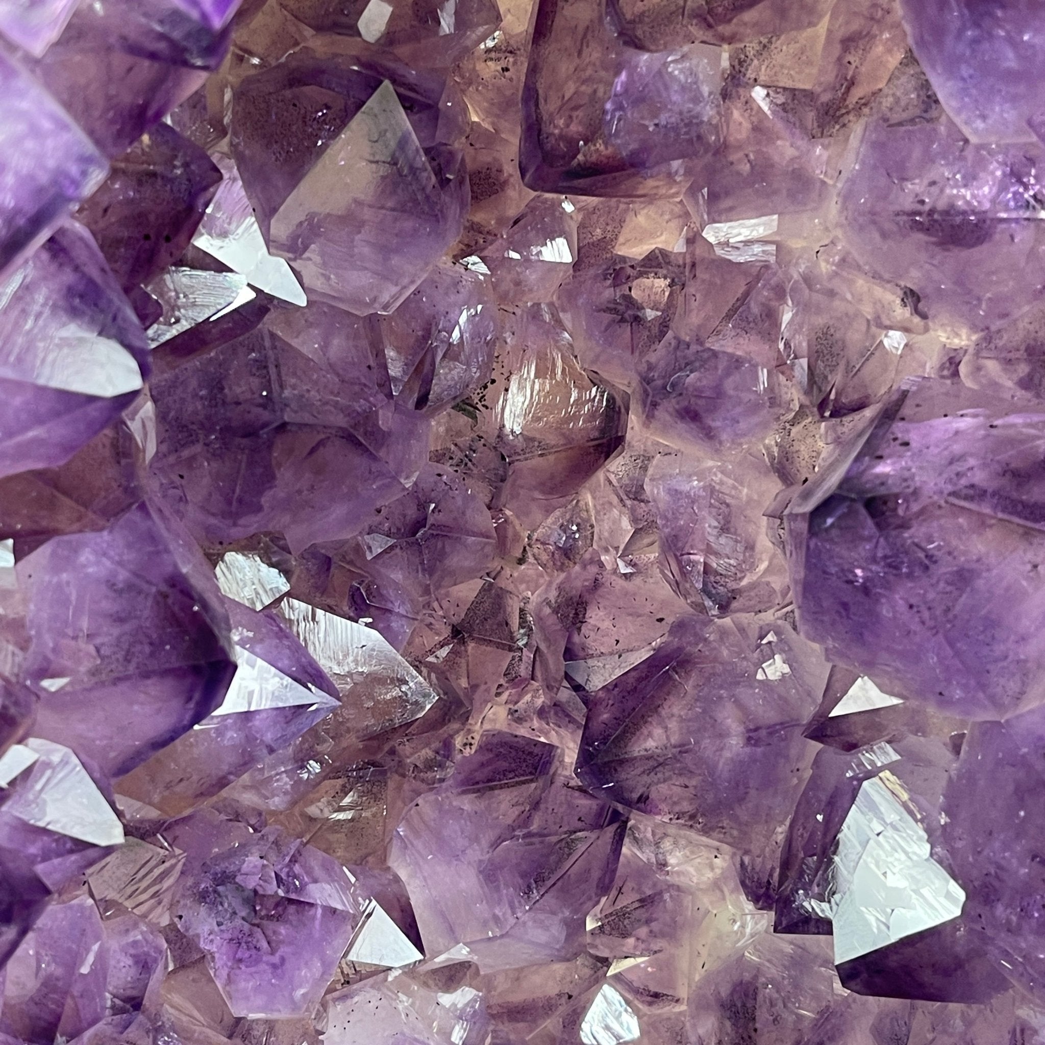 Extra Quality Polished Brazilian Amethyst Cathedral, 93.4 lbs & 26.75" tall Model #5602-0138 by Brazil Gems - Brazil GemsBrazil GemsExtra Quality Polished Brazilian Amethyst Cathedral, 93.4 lbs & 26.75" tall Model #5602-0138 by Brazil GemsPolished Cathedrals5602-0138