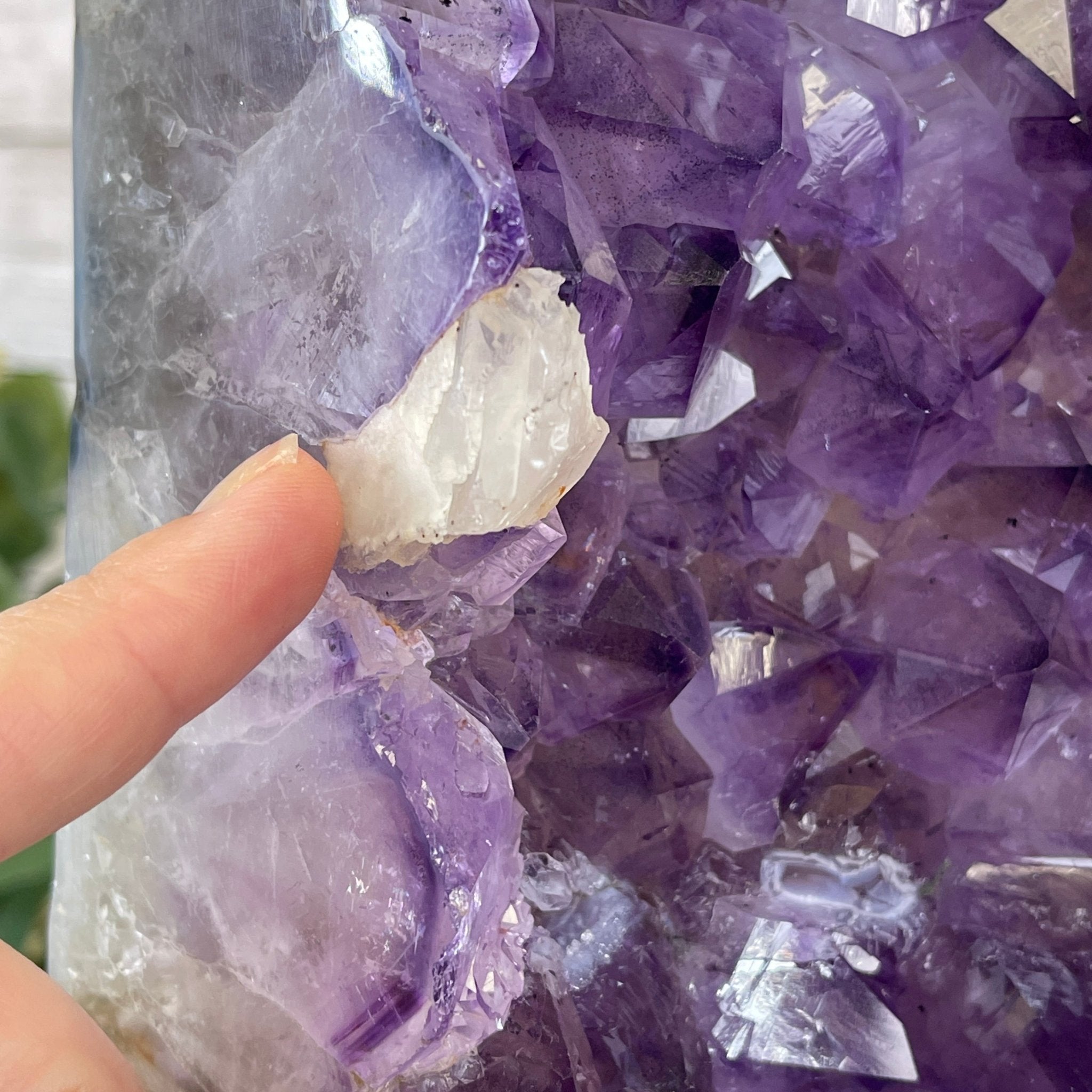Extra Quality Polished Brazilian Amethyst Cathedral, 93.4 lbs & 26.75" tall Model #5602-0138 by Brazil Gems - Brazil GemsBrazil GemsExtra Quality Polished Brazilian Amethyst Cathedral, 93.4 lbs & 26.75" tall Model #5602-0138 by Brazil GemsPolished Cathedrals5602-0138