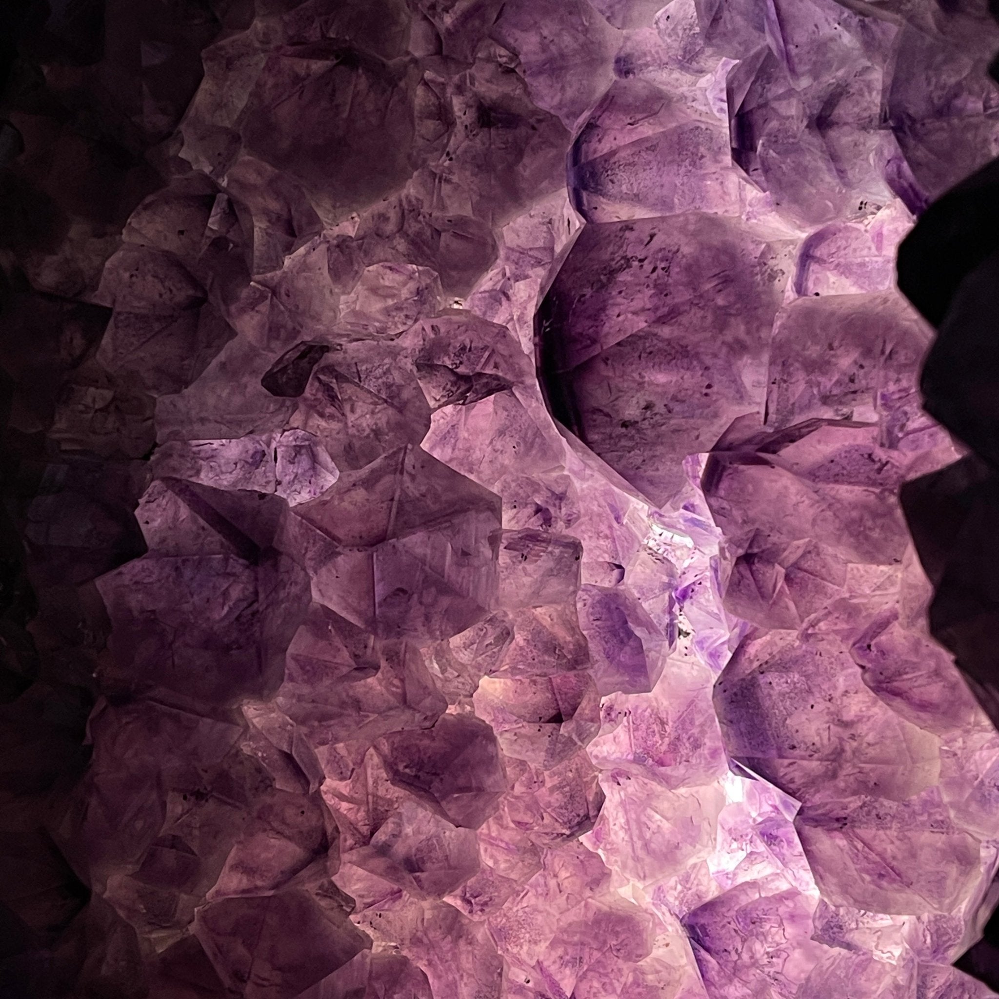 Extra Quality Polished Brazilian Amethyst Cathedral, 93.4 lbs & 26.75" tall Model #5602-0138 by Brazil Gems - Brazil GemsBrazil GemsExtra Quality Polished Brazilian Amethyst Cathedral, 93.4 lbs & 26.75" tall Model #5602-0138 by Brazil GemsPolished Cathedrals5602-0138