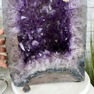 Extra Quality Polished Brazilian Amethyst Cathedral, 95.2 lbs & 24.6" tall Model #5602-0139 by Brazil Gems - Brazil GemsBrazil GemsExtra Quality Polished Brazilian Amethyst Cathedral, 95.2 lbs & 24.6" tall Model #5602-0139 by Brazil GemsPolished Cathedrals5602-0139