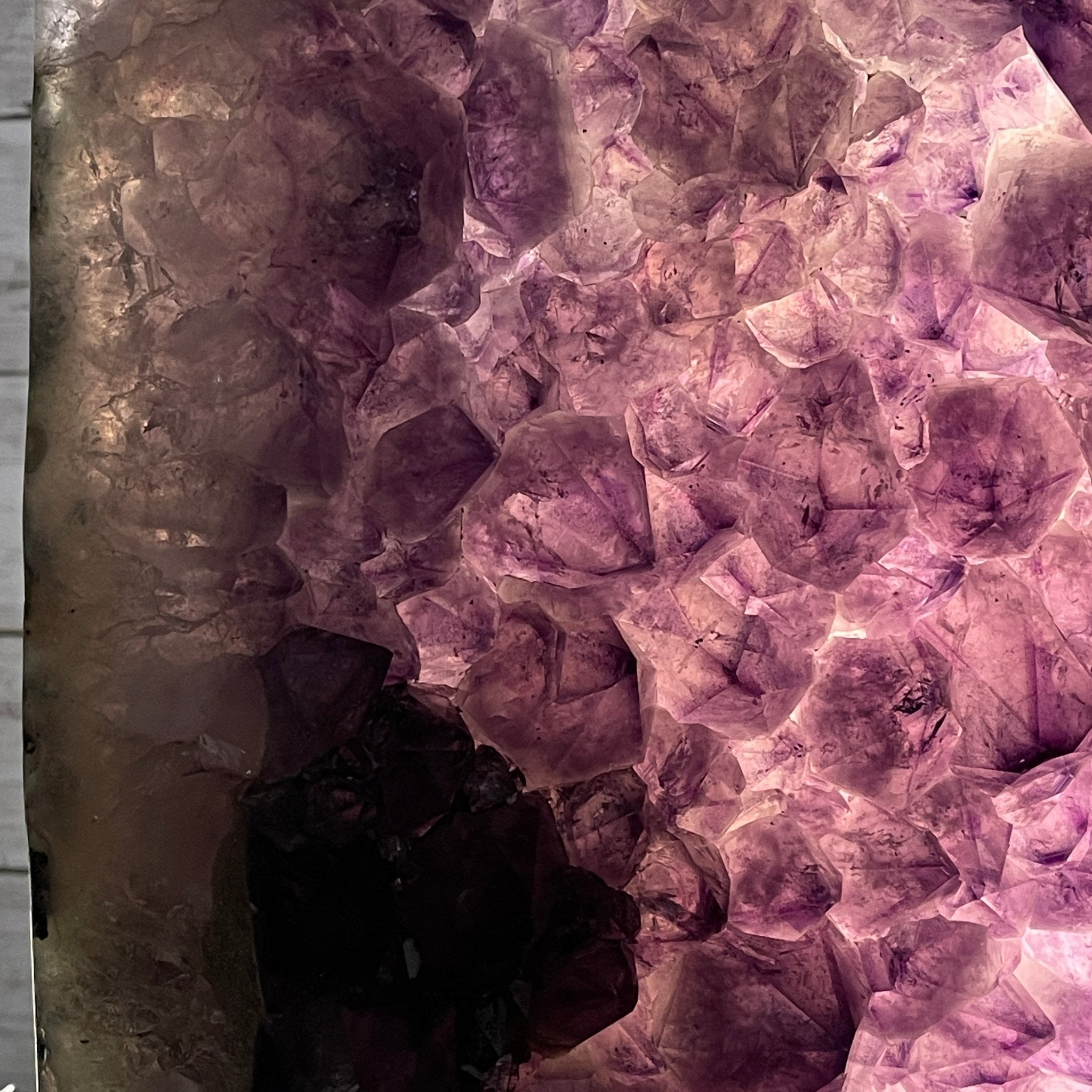 Extra Quality Polished Brazilian Amethyst Cathedral, 95.2 lbs & 24.6" tall Model #5602-0139 by Brazil Gems - Brazil GemsBrazil GemsExtra Quality Polished Brazilian Amethyst Cathedral, 95.2 lbs & 24.6" tall Model #5602-0139 by Brazil GemsPolished Cathedrals5602-0139