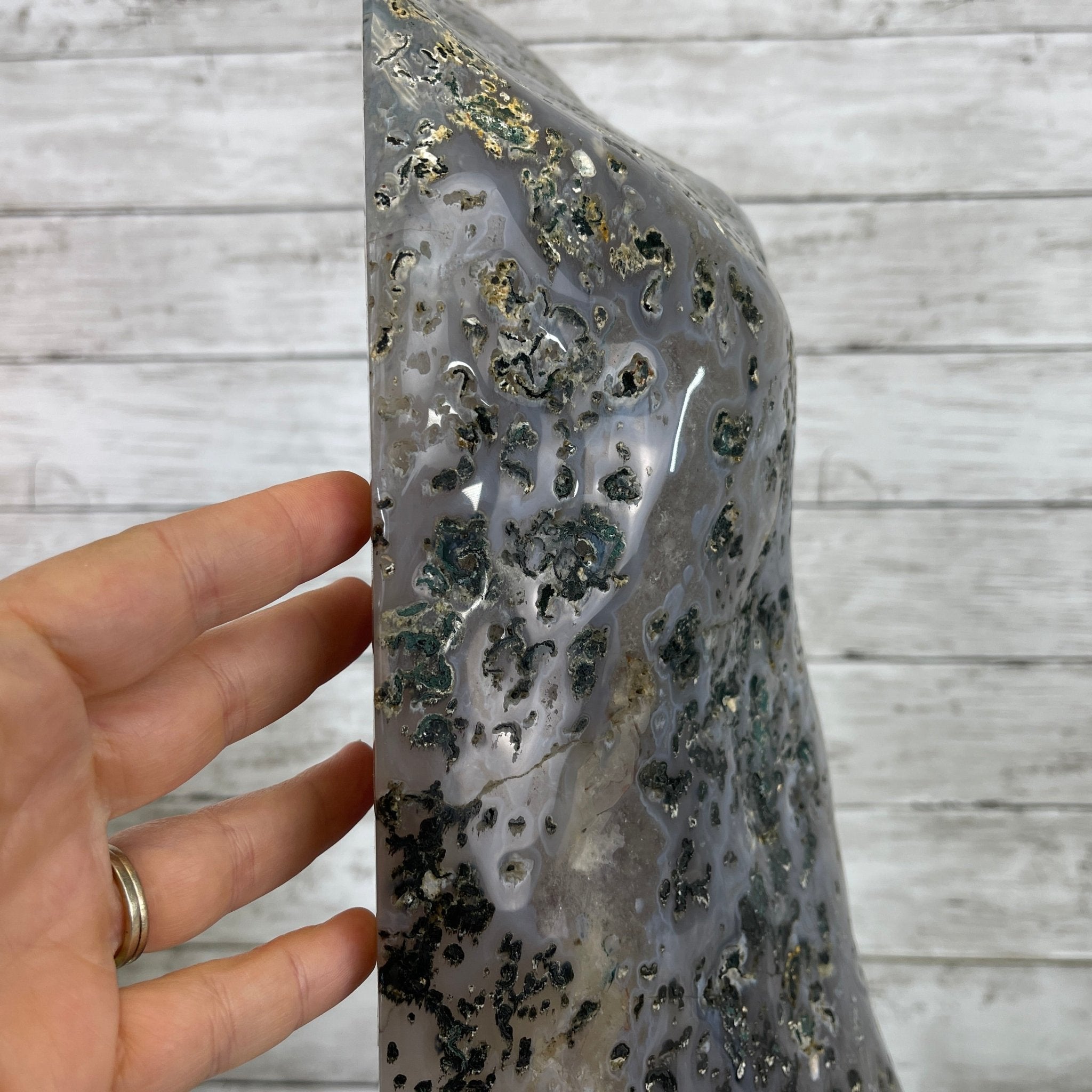 Extra Quality Polished Brazilian Amethyst Cathedral, 95.2 lbs & 24.6" tall Model #5602-0139 by Brazil Gems - Brazil GemsBrazil GemsExtra Quality Polished Brazilian Amethyst Cathedral, 95.2 lbs & 24.6" tall Model #5602-0139 by Brazil GemsPolished Cathedrals5602-0139