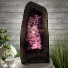 Extra Quality Polished Brazilian Amethyst Cathedral, 95.2 lbs & 24.6" tall Model #5602-0139 by Brazil Gems - Brazil GemsBrazil GemsExtra Quality Polished Brazilian Amethyst Cathedral, 95.2 lbs & 24.6" tall Model #5602-0139 by Brazil GemsPolished Cathedrals5602-0139