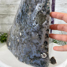 Extra Quality Polished Brazilian Amethyst Cathedral, 95.2 lbs & 24.6" tall Model #5602-0139 by Brazil Gems - Brazil GemsBrazil GemsExtra Quality Polished Brazilian Amethyst Cathedral, 95.2 lbs & 24.6" tall Model #5602-0139 by Brazil GemsPolished Cathedrals5602-0139