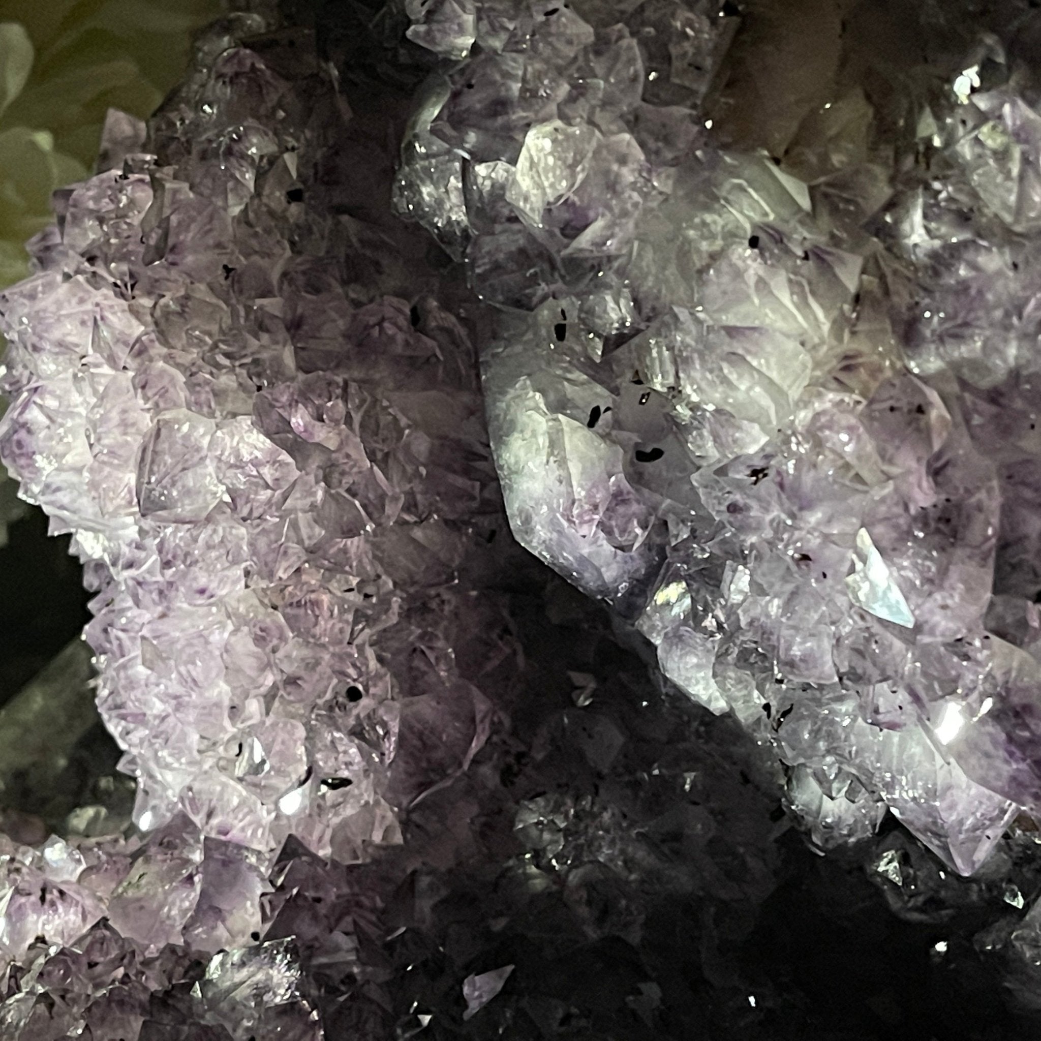 Extra Quality Unique Uruguayan Amethyst Geode, 10.25” tall & 55.8 lbs #5520-0008 by Brazil Gems - Brazil GemsBrazil GemsExtra Quality Unique Uruguayan Amethyst Geode, 10.25” tall & 55.8 lbs #5520-0008 by Brazil GemsClusters: Unique & Freeform5520-0008