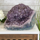 Extra Quality Unique Uruguayan Amethyst Geode, 10.25” tall & 55.8 lbs #5520-0008 by Brazil Gems - Brazil GemsBrazil GemsExtra Quality Unique Uruguayan Amethyst Geode, 10.25” tall & 55.8 lbs #5520-0008 by Brazil GemsClusters: Unique & Freeform5520-0008