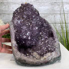 Extra Quality Unique Uruguayan Amethyst Geode, 10.25” tall & 55.8 lbs #5520-0008 by Brazil Gems - Brazil GemsBrazil GemsExtra Quality Unique Uruguayan Amethyst Geode, 10.25” tall & 55.8 lbs #5520-0008 by Brazil GemsClusters: Unique & Freeform5520-0008