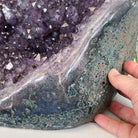 Extra Quality Unique Uruguayan Amethyst Geode, 10.25” tall & 55.8 lbs #5520-0008 by Brazil Gems - Brazil GemsBrazil GemsExtra Quality Unique Uruguayan Amethyst Geode, 10.25” tall & 55.8 lbs #5520-0008 by Brazil GemsClusters: Unique & Freeform5520-0008