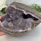 Extra Quality Unique Uruguayan Amethyst Geode, 4.75” tall & 10.7 lbs #5520-0002 by Brazil Gems - Brazil GemsBrazil GemsExtra Quality Unique Uruguayan Amethyst Geode, 4.75” tall & 10.7 lbs #5520-0002 by Brazil GemsClusters: Unique & Freeform5520-0002