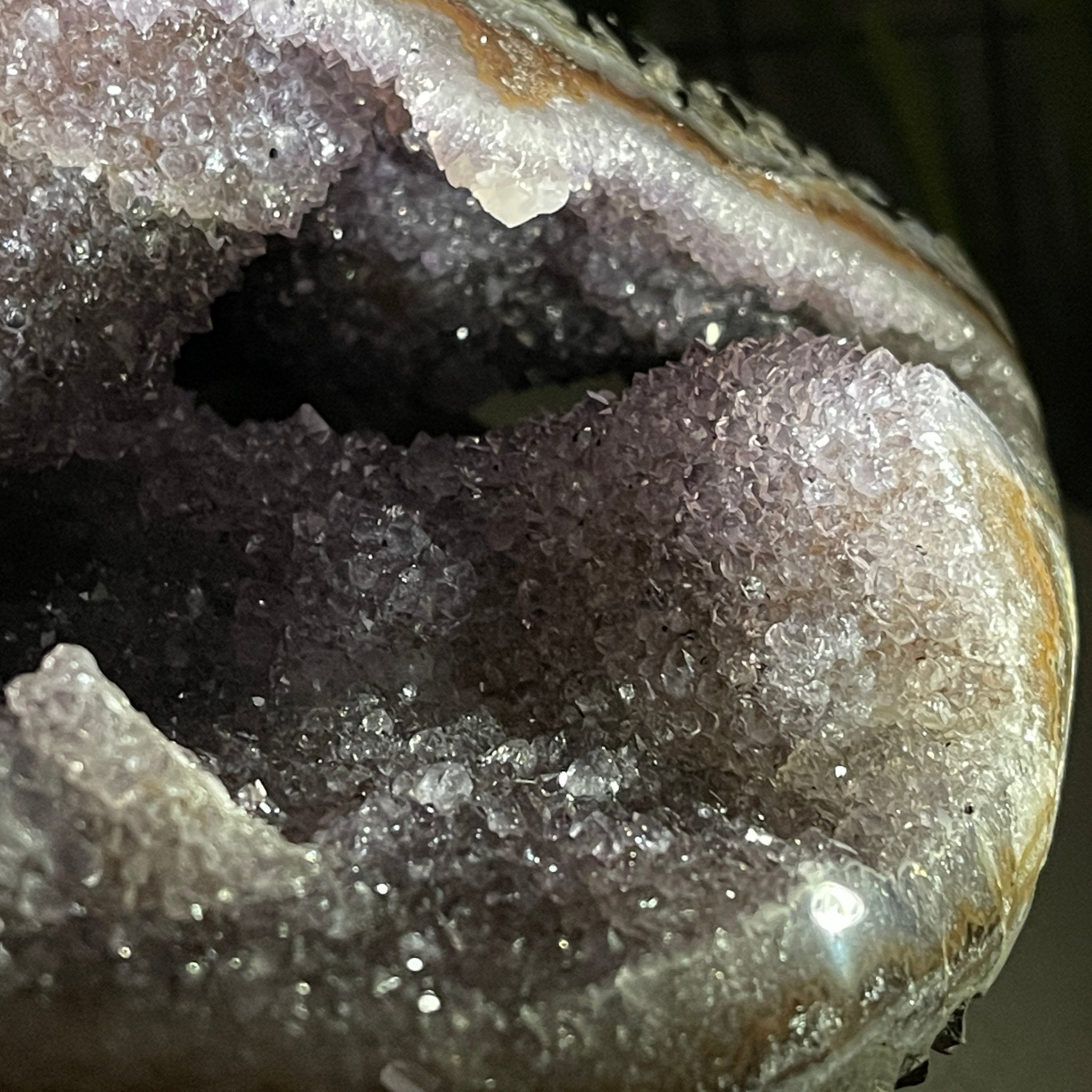 Extra Quality Unique Uruguayan Amethyst Geode, 4.75” tall & 10.7 lbs #5520-0002 by Brazil Gems - Brazil GemsBrazil GemsExtra Quality Unique Uruguayan Amethyst Geode, 4.75” tall & 10.7 lbs #5520-0002 by Brazil GemsClusters: Unique & Freeform5520-0002