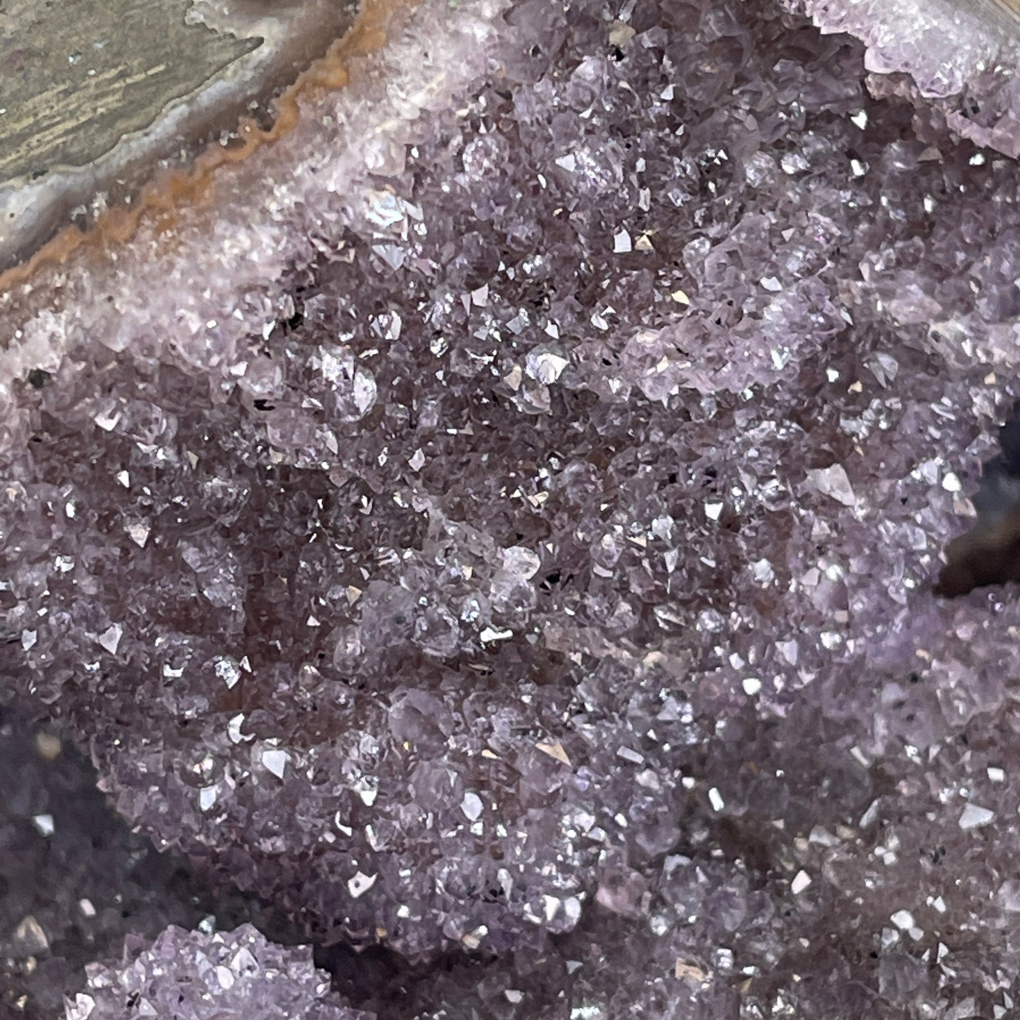 Extra Quality Unique Uruguayan Amethyst Geode, 4.75” tall & 10.7 lbs #5520-0002 by Brazil Gems - Brazil GemsBrazil GemsExtra Quality Unique Uruguayan Amethyst Geode, 4.75” tall & 10.7 lbs #5520-0002 by Brazil GemsClusters: Unique & Freeform5520-0002