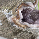 Extra Quality Unique Uruguayan Amethyst Geode, 4.75” tall & 10.7 lbs #5520-0002 by Brazil Gems - Brazil GemsBrazil GemsExtra Quality Unique Uruguayan Amethyst Geode, 4.75” tall & 10.7 lbs #5520-0002 by Brazil GemsClusters: Unique & Freeform5520-0002