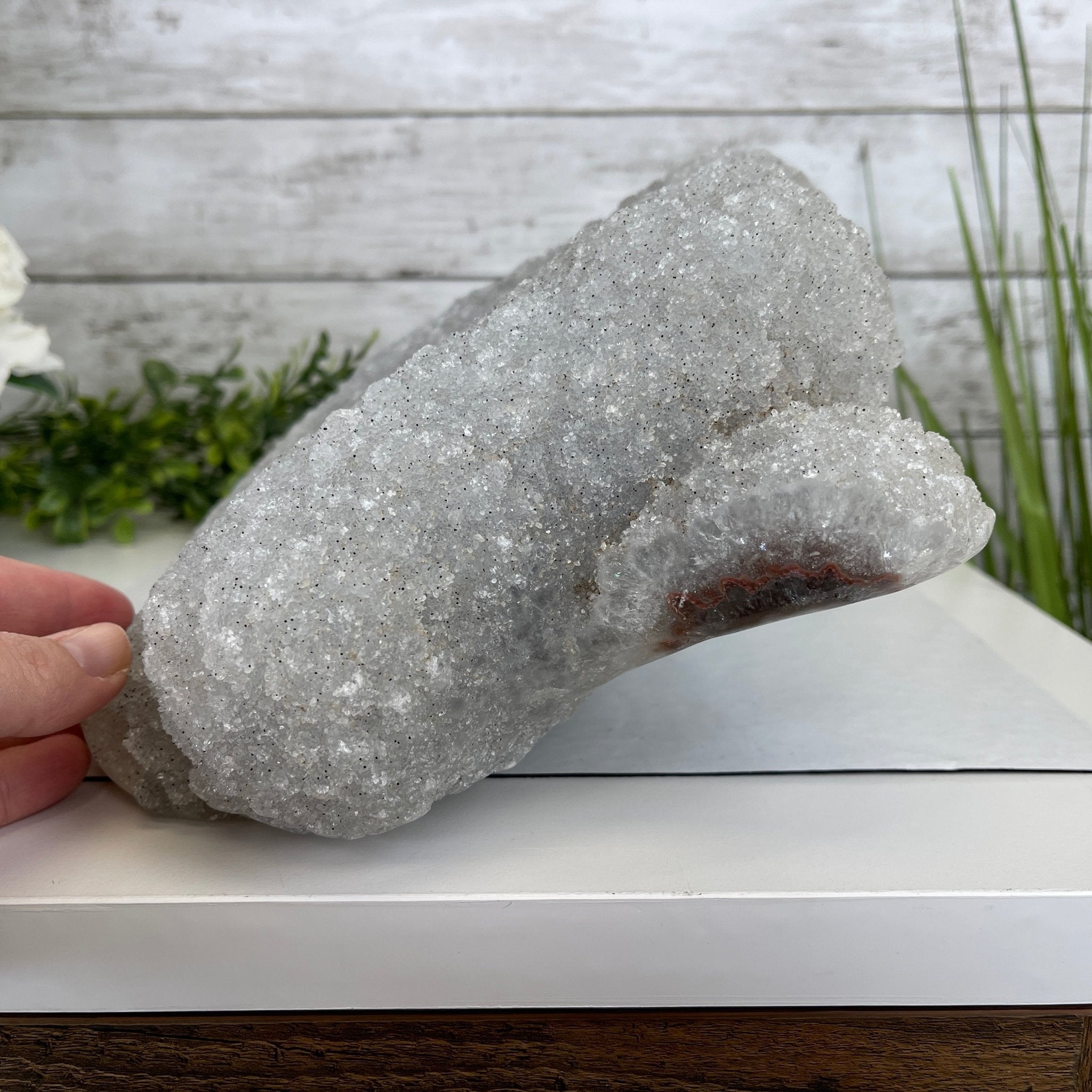 Extra Quality Unique Uruguayan Amethyst Geode, 5.25” tall & 23.4 lbs #5520-0006 by Brazil Gems - Brazil GemsBrazil GemsExtra Quality Unique Uruguayan Amethyst Geode, 5.25” tall & 23.4 lbs #5520-0006 by Brazil GemsClusters: Unique & Freeform5520-0006
