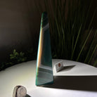 Green Agate 4 - Sided Obelisk Tower, 6.9" Tall #3104GR - 004 - Brazil GemsBrazil GemsGreen Agate 4 - Sided Obelisk Tower, 6.9" Tall #3104GR - 004Obelisks3104GR - 004