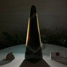 Green Agate 4 - Sided Obelisk Tower, 6.9" Tall #3104GR - 004 - Brazil GemsBrazil GemsGreen Agate 4 - Sided Obelisk Tower, 6.9" Tall #3104GR - 004Obelisks3104GR - 004
