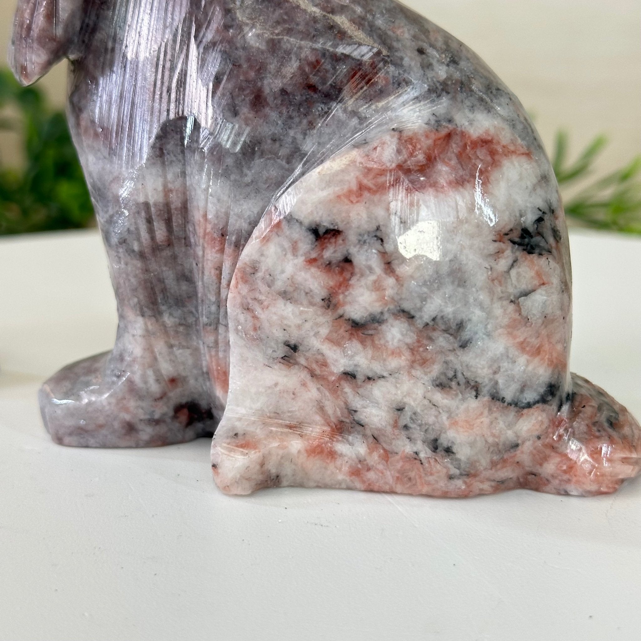 Handcrafted Pink Magnesite Dog Carving, 1.6 lbs and 4.5" Tall #3903PM - 001 - Brazil GemsBrazil GemsHandcrafted Pink Magnesite Dog Carving, 1.6 lbs and 4.5" Tall #3903PM - 0013903PM - 001