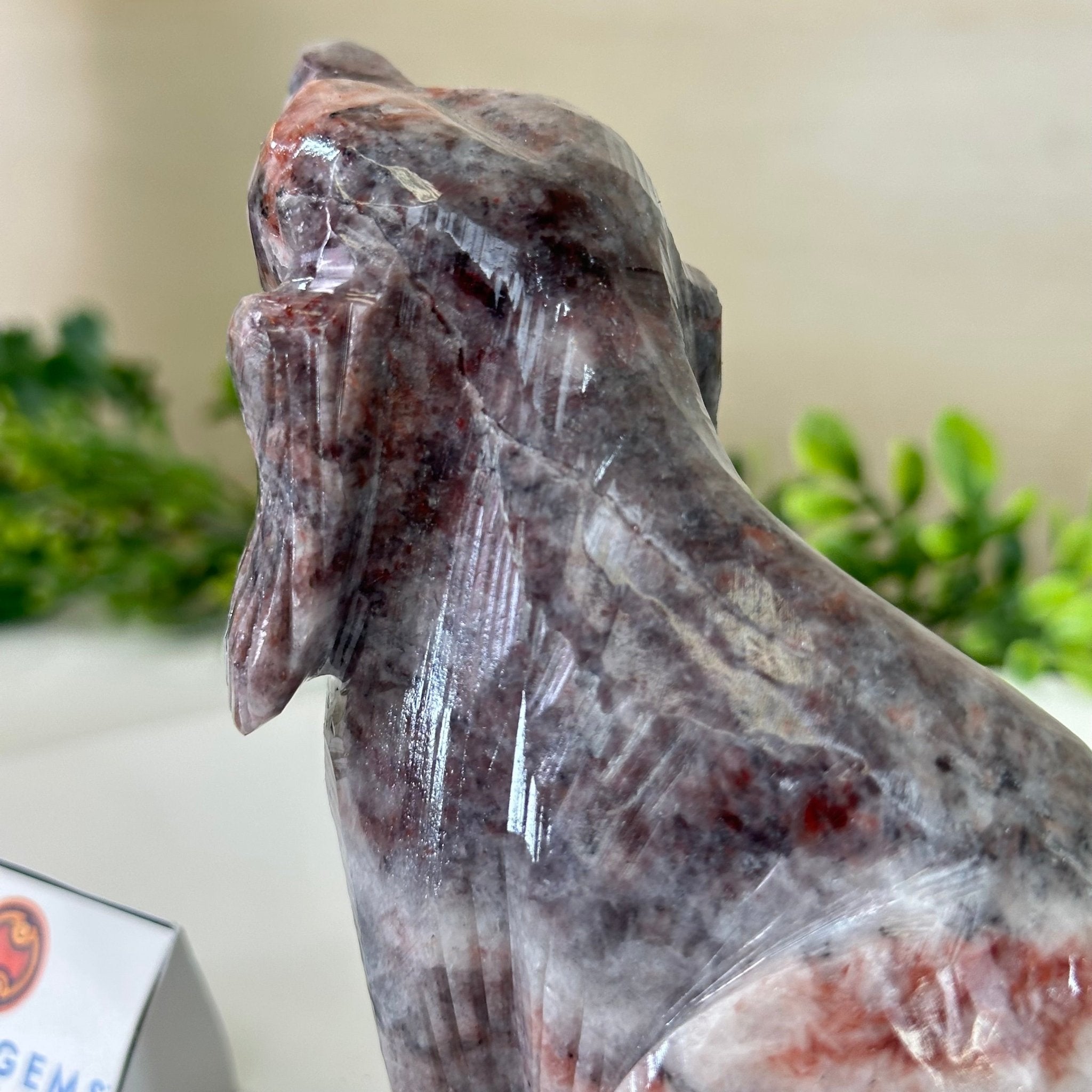 Handcrafted Pink Magnesite Dog Carving, 1.6 lbs and 4.5" Tall #3903PM - 001 - Brazil GemsBrazil GemsHandcrafted Pink Magnesite Dog Carving, 1.6 lbs and 4.5" Tall #3903PM - 0013903PM - 001