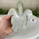 Handcrafted Serpentine Turtle Carving, 2 lbs and 2.1" Tall #3901SE - 001 - Brazil GemsBrazil GemsHandcrafted Serpentine Turtle Carving, 2 lbs and 2.1" Tall #3901SE - 0013901SE - 001