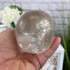 Handmade Clear Quartz Crystal Skull 3.25" tall Model #3477-0005 by Brazil Gems - Brazil GemsBrazil GemsHandmade Clear Quartz Crystal Skull 3.25" tall Model #3477-0005 by Brazil GemsSkulls3477-0005