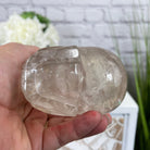 Handmade Clear Quartz Crystal Skull 3.25" tall Model #3477-0005 by Brazil Gems - Brazil GemsBrazil GemsHandmade Clear Quartz Crystal Skull 3.25" tall Model #3477-0005 by Brazil GemsSkulls3477-0005