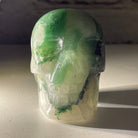 Handmade Green Quartz Crystal Skull 2.5" tall Model #3477-0001 by Brazil Gems - Brazil GemsBrazil GemsHandmade Green Quartz Crystal Skull 2.5" tall Model #3477-0001 by Brazil GemsSkulls3477-0001