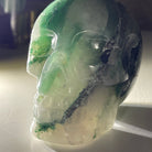 Handmade Green Quartz Crystal Skull 2.5" tall Model #3477-0001 by Brazil Gems - Brazil GemsBrazil GemsHandmade Green Quartz Crystal Skull 2.5" tall Model #3477-0001 by Brazil GemsSkulls3477-0001