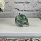 Handmade Green Quartz Crystal Skull 2.5" tall Model #3477-0001 by Brazil Gems - Brazil GemsBrazil GemsHandmade Green Quartz Crystal Skull 2.5" tall Model #3477-0001 by Brazil GemsSkulls3477-0001