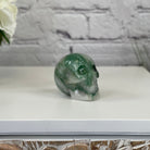 Handmade Green Quartz Crystal Skull 2.5" tall Model #3477-0001 by Brazil Gems - Brazil GemsBrazil GemsHandmade Green Quartz Crystal Skull 2.5" tall Model #3477-0001 by Brazil GemsSkulls3477-0001