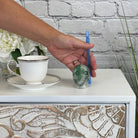 Handmade Green Quartz Crystal Skull 2.5" tall Model #3477-0001 by Brazil Gems - Brazil GemsBrazil GemsHandmade Green Quartz Crystal Skull 2.5" tall Model #3477-0001 by Brazil GemsSkulls3477-0001