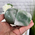Handmade Green Quartz Crystal Skull 3.4" tall Model #3477-0008 by Brazil Gems - Brazil GemsBrazil GemsHandmade Green Quartz Crystal Skull 3.4" tall Model #3477-0008 by Brazil GemsSkulls3477-0008