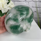 Handmade Green Quartz Crystal Skull 5.5" tall Model #3477-0009 by Brazil Gems - Brazil GemsBrazil GemsHandmade Green Quartz Crystal Skull 5.5" tall Model #3477-0009 by Brazil GemsSkulls3477-0009