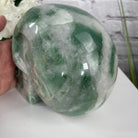 Handmade Green Quartz Crystal Skull 5.5" tall Model #3477-0009 by Brazil Gems - Brazil GemsBrazil GemsHandmade Green Quartz Crystal Skull 5.5" tall Model #3477-0009 by Brazil GemsSkulls3477-0009