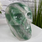 Handmade Green Quartz Crystal Skull 5.5" tall Model #3477-0009 by Brazil Gems - Brazil GemsBrazil GemsHandmade Green Quartz Crystal Skull 5.5" tall Model #3477-0009 by Brazil GemsSkulls3477-0009