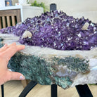 Large Amethyst Dining/Conference Table Super Quality, 372.6 lbs & 30.5" Tall 1388 - 0003 - Brazil GemsBrazil GemsLarge Amethyst Dining/Conference Table Super Quality, 372.6 lbs & 30.5" Tall 1388 - 0003Tables: Dining1388 - 0003