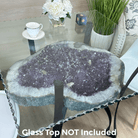 Large Amethyst Dining/Conference Table Super Quality, 372.6 lbs & 30.5" Tall 1388 - 0003 - Brazil GemsBrazil GemsLarge Amethyst Dining/Conference Table Super Quality, 372.6 lbs & 30.5" Tall 1388 - 0003Tables: Dining1388 - 0003