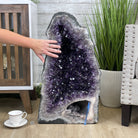 Large Extra Plus Quality Brazilian Amethyst Cathedral, 28” tall & 164.3 lbs #5601-0529 by Brazil Gems - Brazil GemsBrazil GemsLarge Extra Plus Quality Brazilian Amethyst Cathedral, 28” tall & 164.3 lbs #5601-0529 by Brazil GemsCathedrals5601-0529