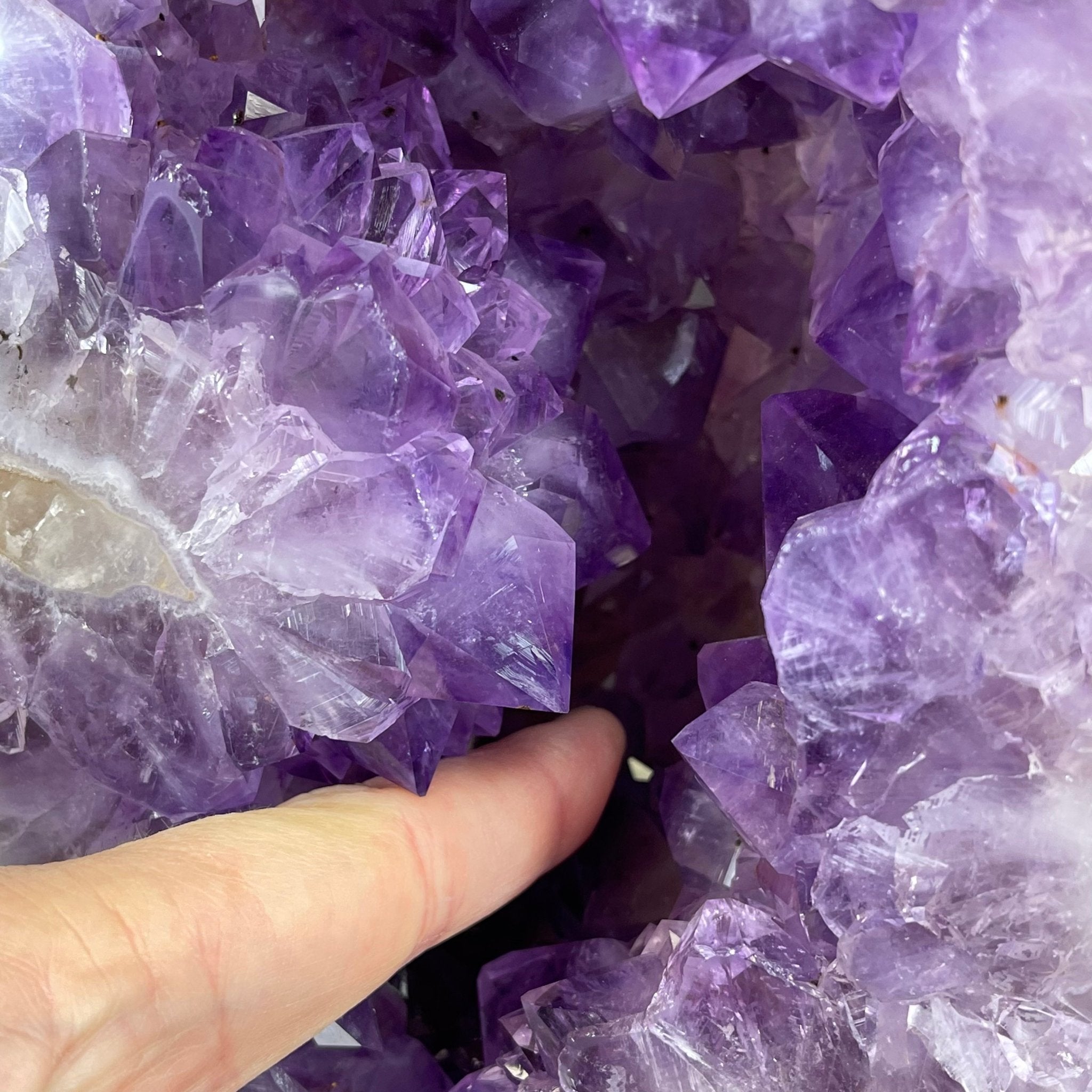 Large Extra Plus Quality Polished Brazilian Amethyst Cathedral, 155.3 lbs & 52” Tall Model #5602-0145 by Brazil Gems - Brazil GemsBrazil GemsLarge Extra Plus Quality Polished Brazilian Amethyst Cathedral, 155.3 lbs & 52” Tall Model #5602-0145 by Brazil GemsPolished Cathedrals5602-0145