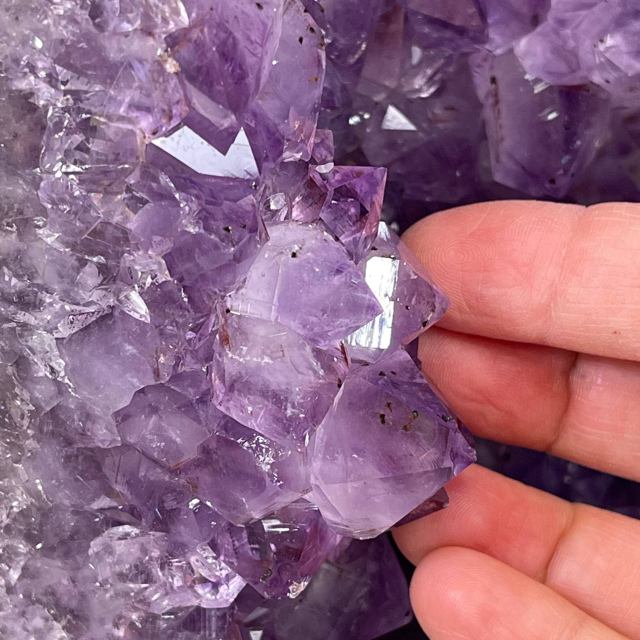 Large Extra Plus Quality Polished Brazilian Amethyst Cathedral, 155.3 lbs & 52” Tall Model #5602-0145 by Brazil Gems - Brazil GemsBrazil GemsLarge Extra Plus Quality Polished Brazilian Amethyst Cathedral, 155.3 lbs & 52” Tall Model #5602-0145 by Brazil GemsPolished Cathedrals5602-0145